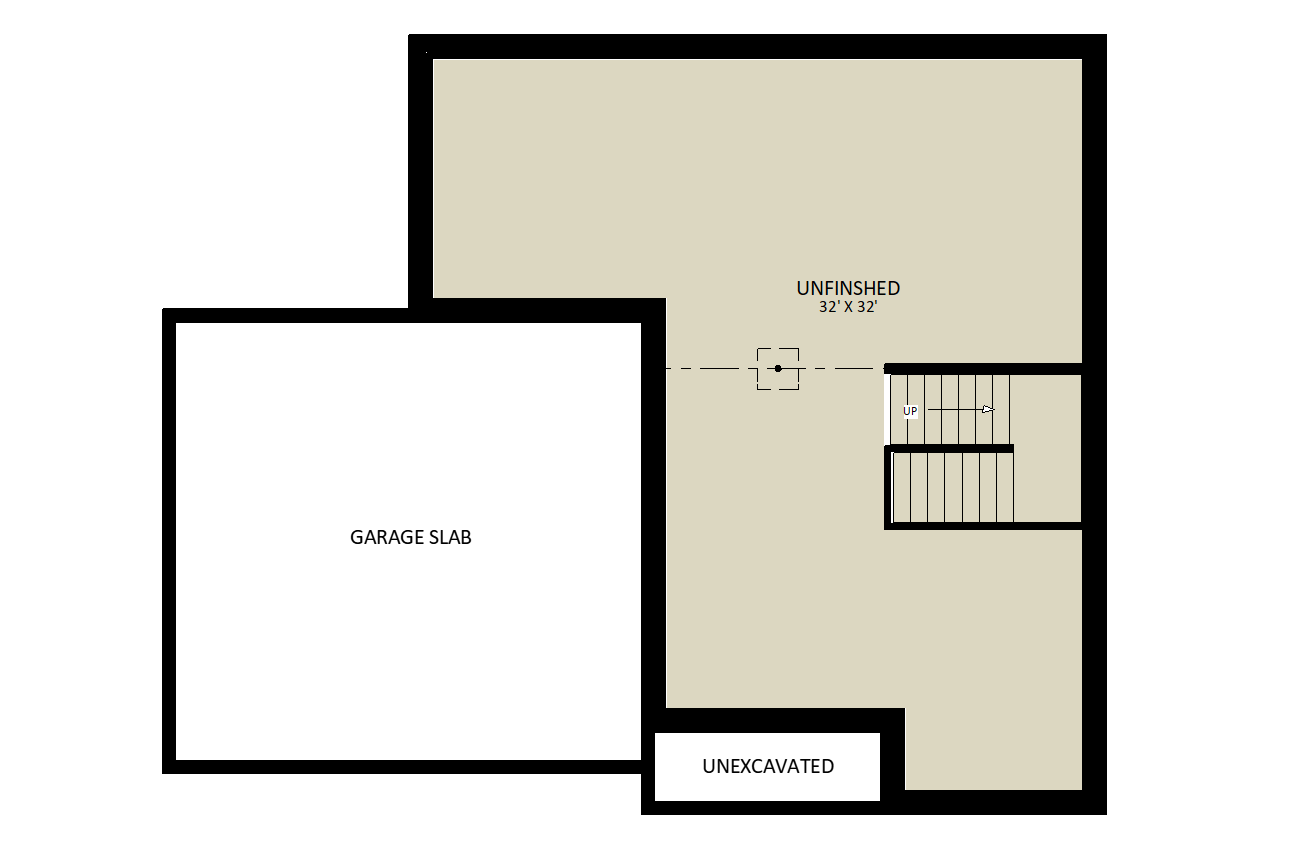 DeerbrookLower Level Floor Plan